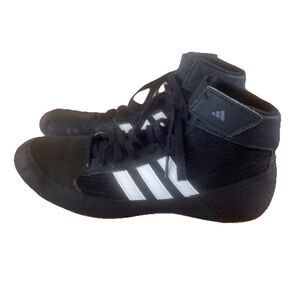 Adidas Wrestling Shoes Black and White Men’s Size 8